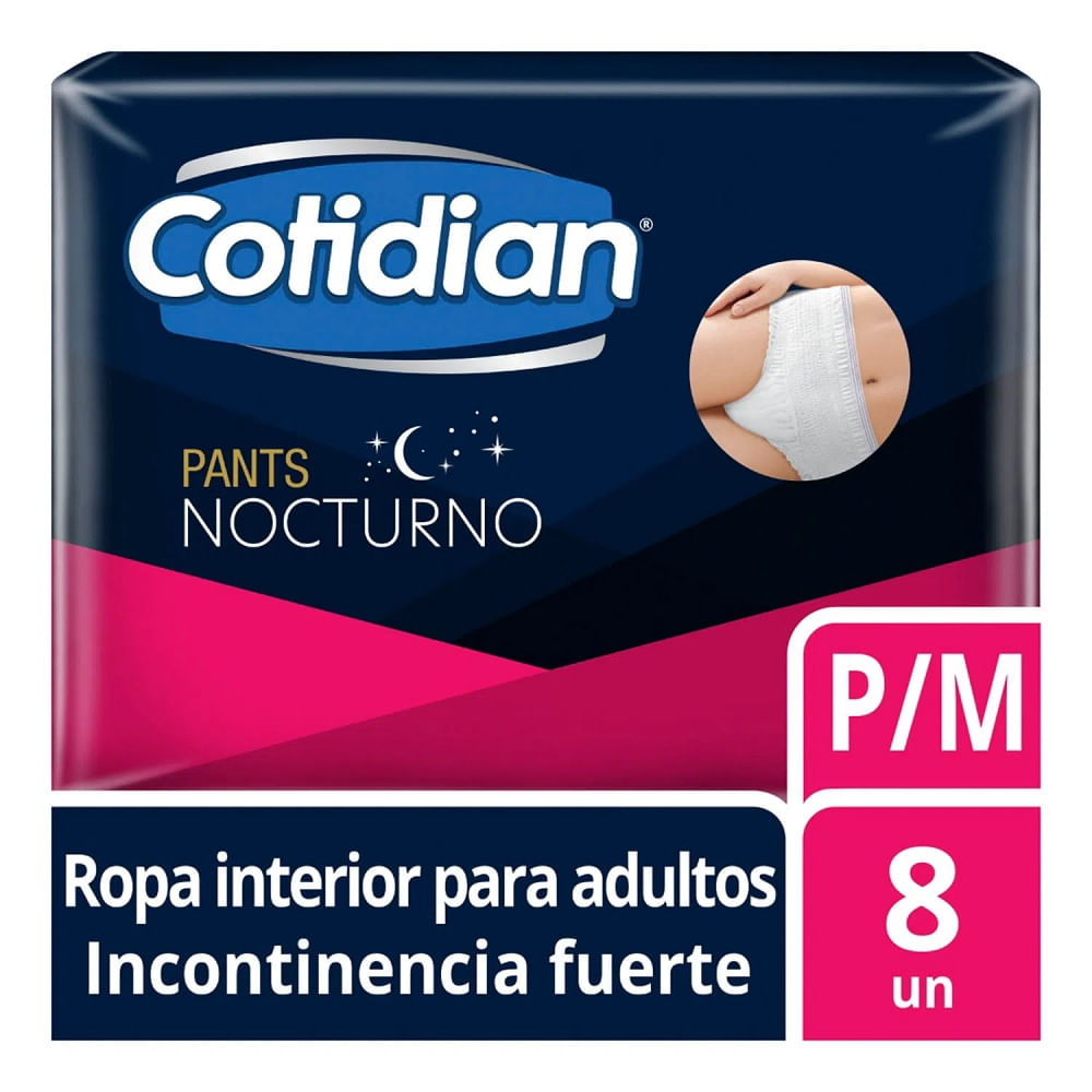 PAÑAL COTIDIAN PANTS NOCTURNOS P-M