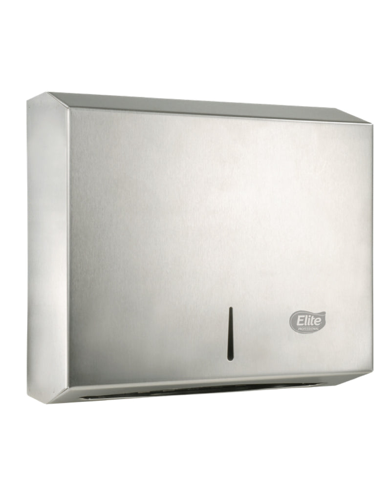 DISPENSADOR TOALLA INTERFOLIADA ACERO INOX