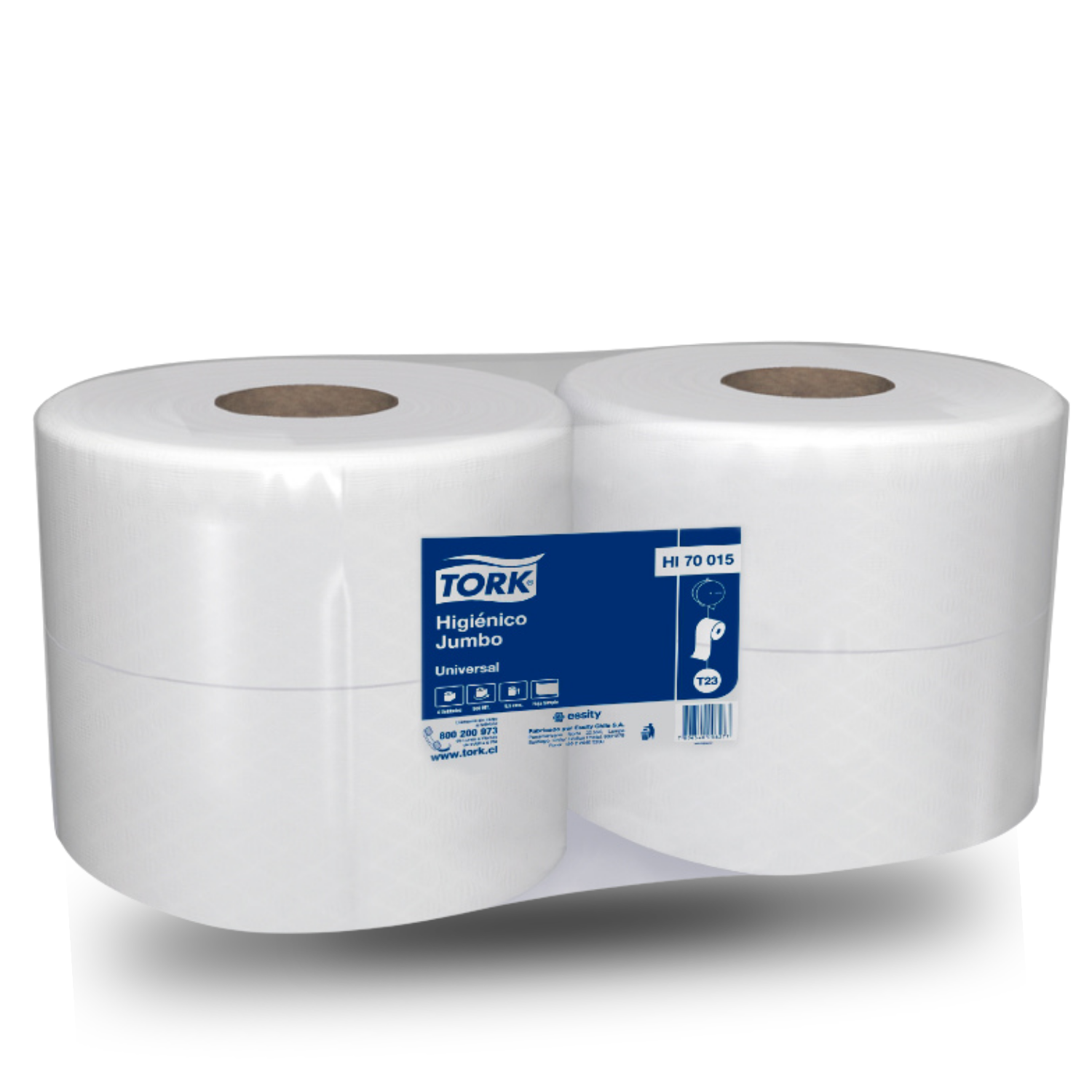 TORK UNIVERSAL HIGIENICO JUMBO H/S 4X500 MT