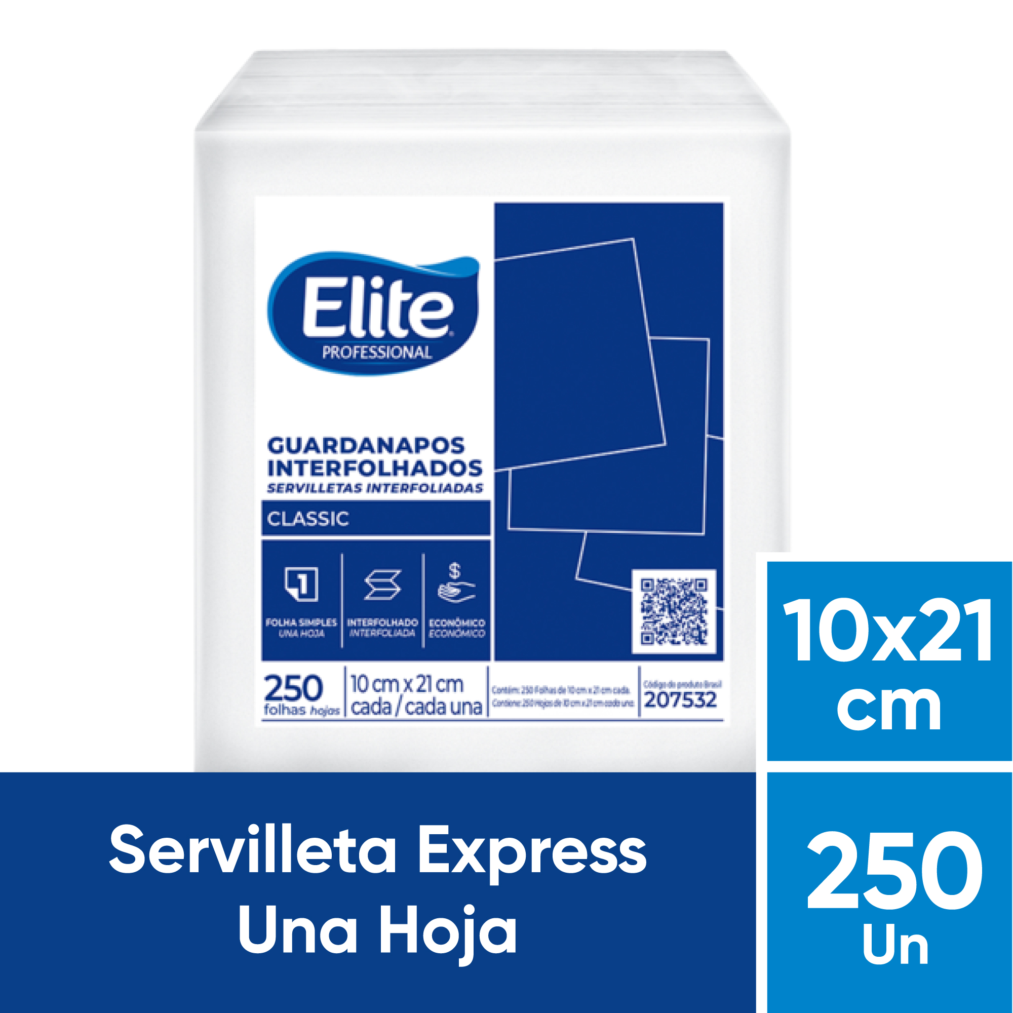 SERVILLETA ELITE P EXPRESS 250 X 72