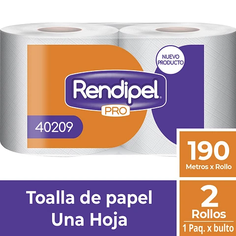 TOALLA RENDIPEL PRO 190 MTS X2