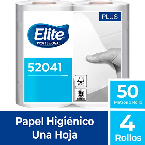 PAPEL HIGENICO ELITE GOFRADO 50 MTS X 48