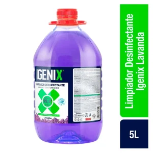 LIMPIADOR DESINFECTANTE LAVANDA IGENIX 5 LT.