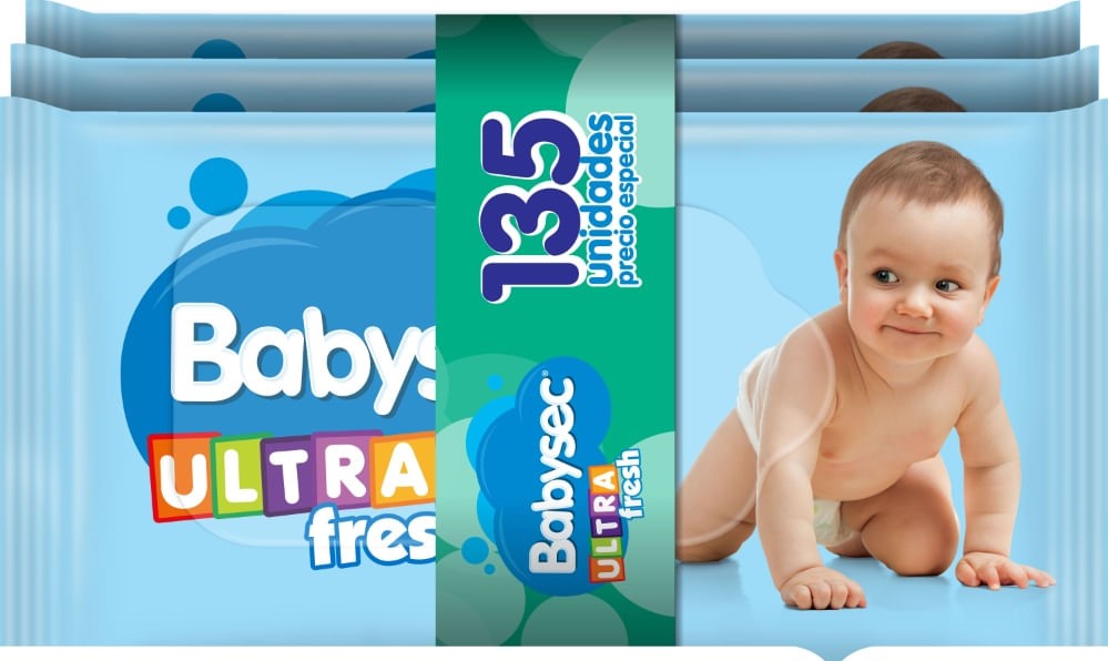 TOALLAS HUMEDAS BABYSEC ULTRA X135/8