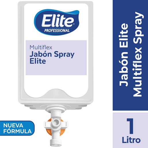 JABÓN ELITE MULTIFLEX SPRAY 1 LT X 6