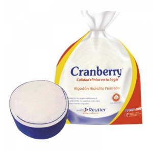 ALGODON HIDROFILO PRENSADO CRANBERRY 250G.