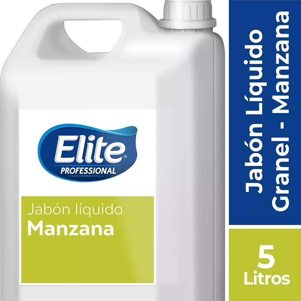 JABÓN ELITE MANZANA GRANEL 5 LTS X 2