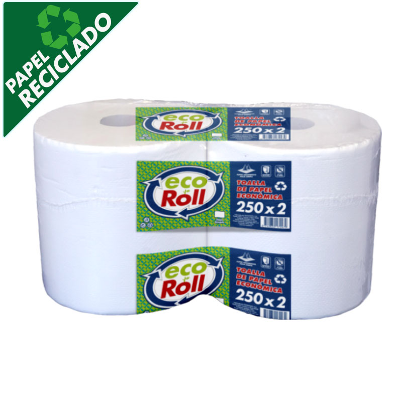 TOALLA TECNOROLL MIXTA H/S 2 X 250 MTS