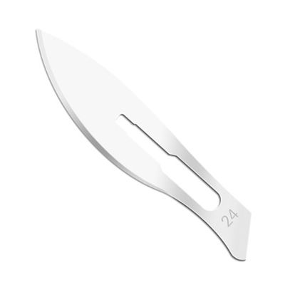 HOJA BISTURI ACERO INOX. # 24