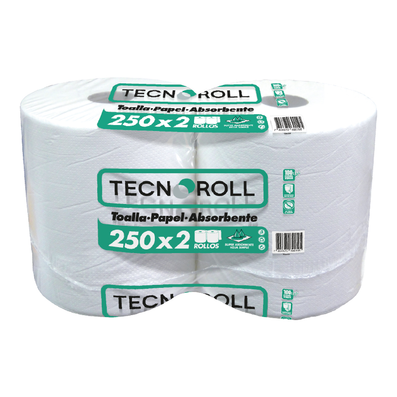 TOALLA TECNOROLL H/S 2 X 250 MTS