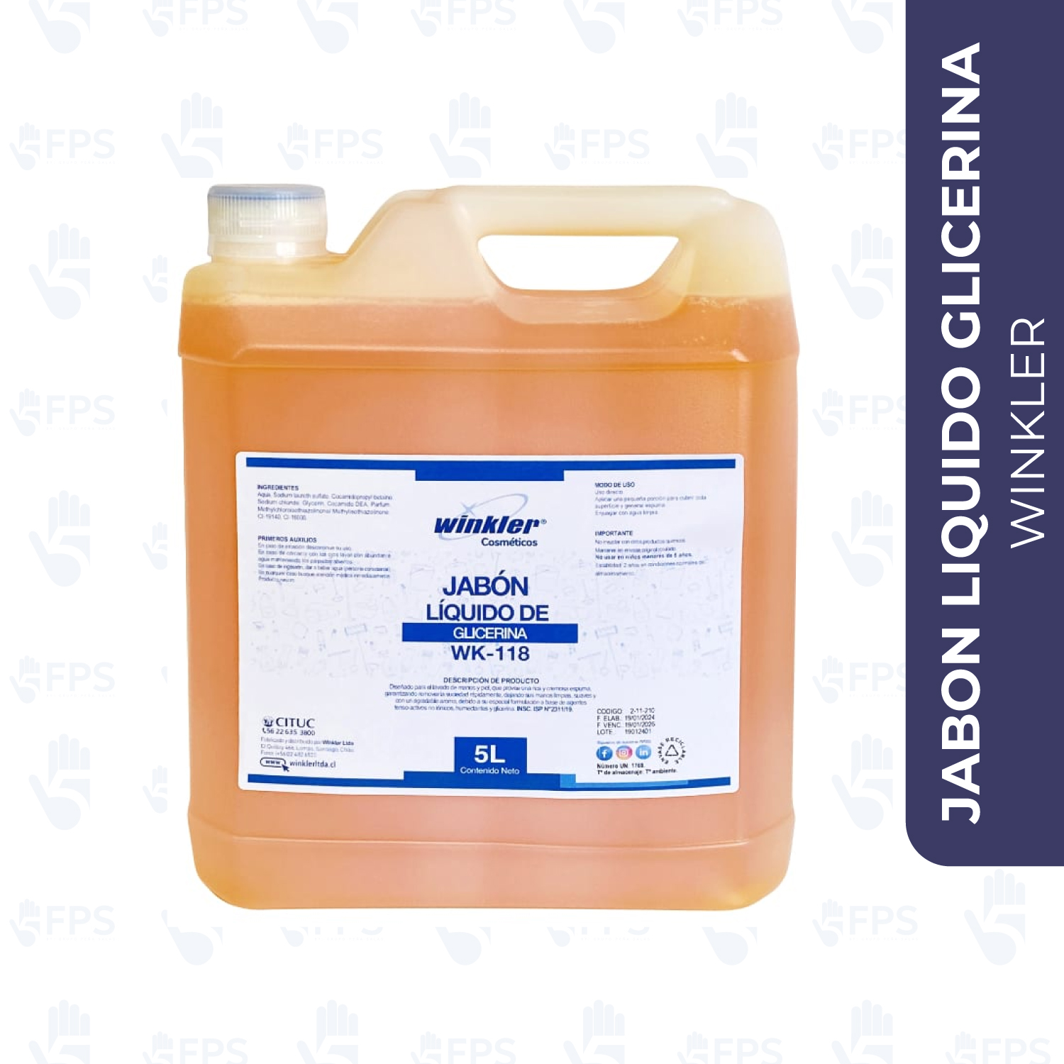 JABON GLICERINA. ENV. 5L. WK-118