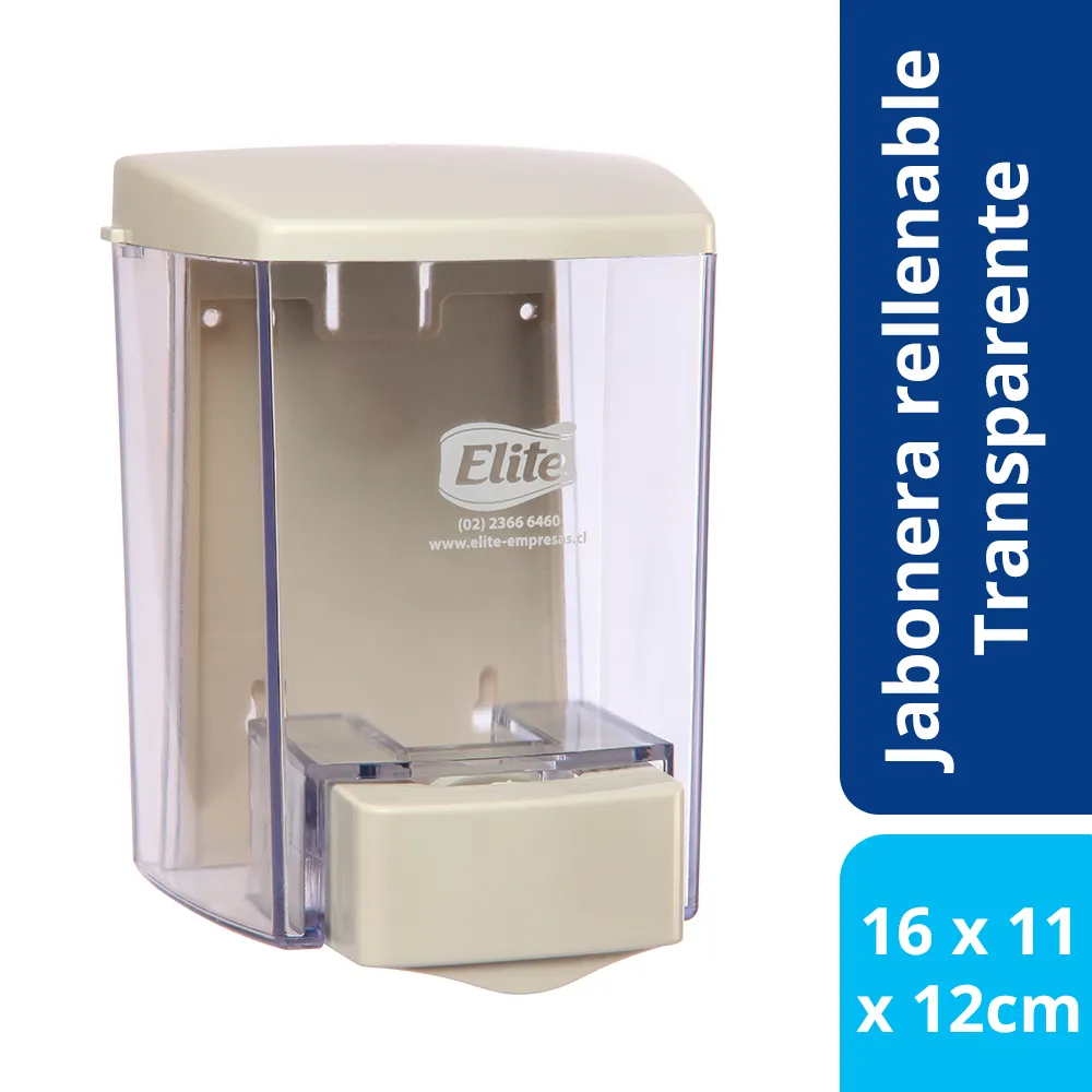 DISPENSADOR JABÓN RELLENABLE