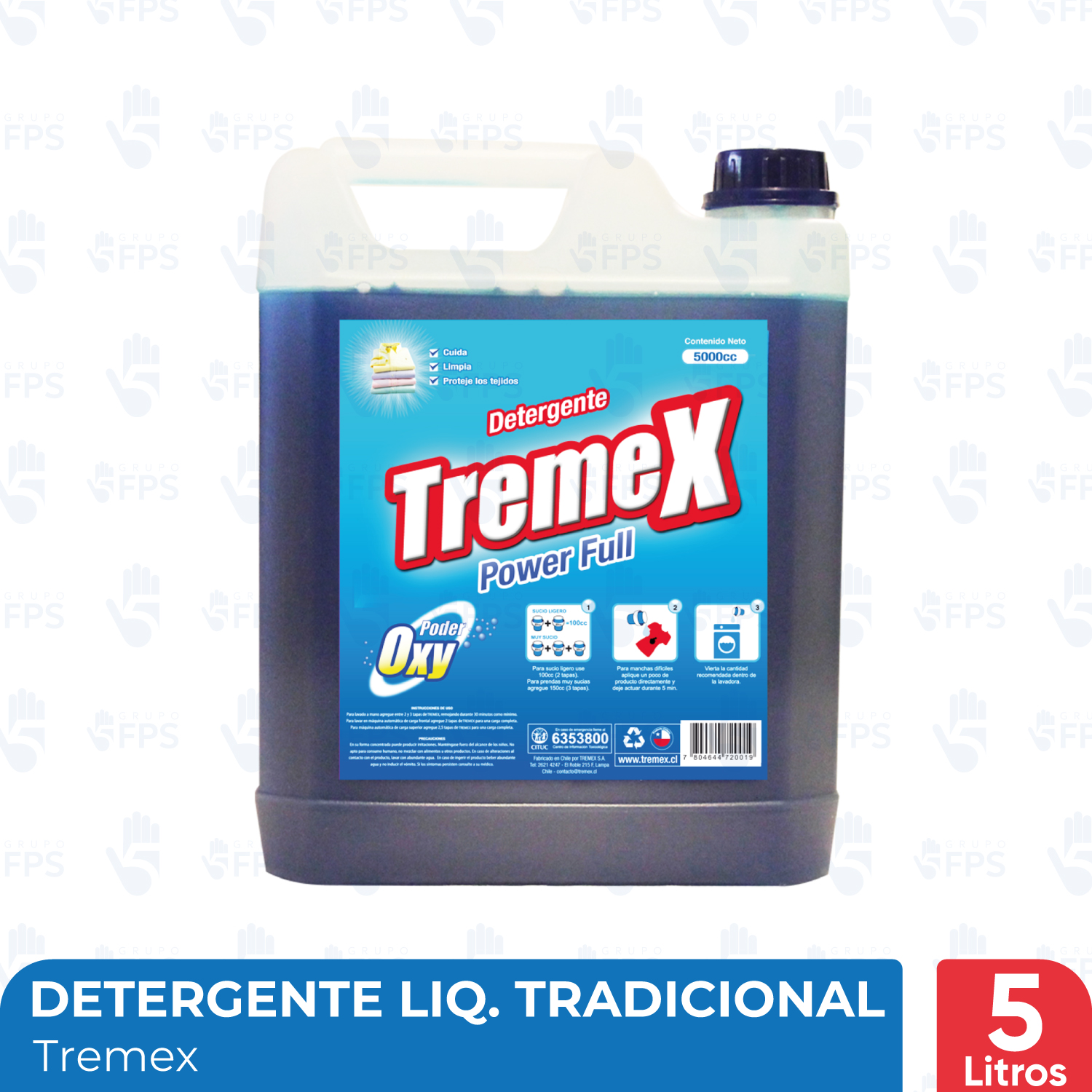 DETERGENTE LIQUIDO AROMA TRAD. 5 LT